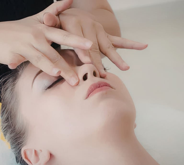 Trattamento Schiamute viso rilassante presso centro estetico Membelai