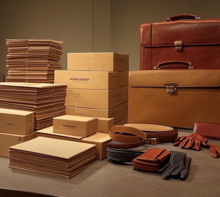 paper products and leather goods