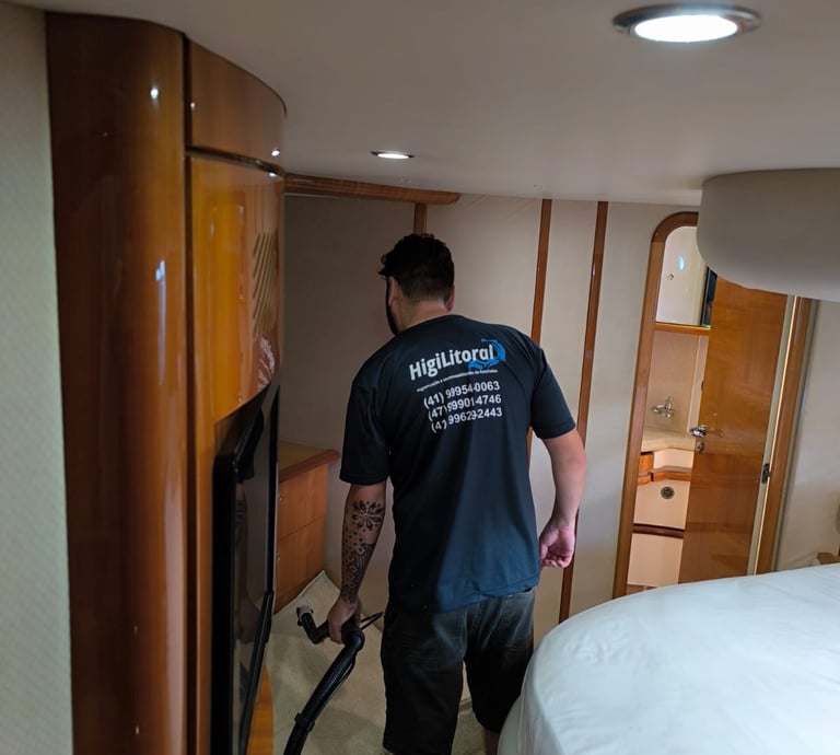 Higienização de Estofados em Itapoá