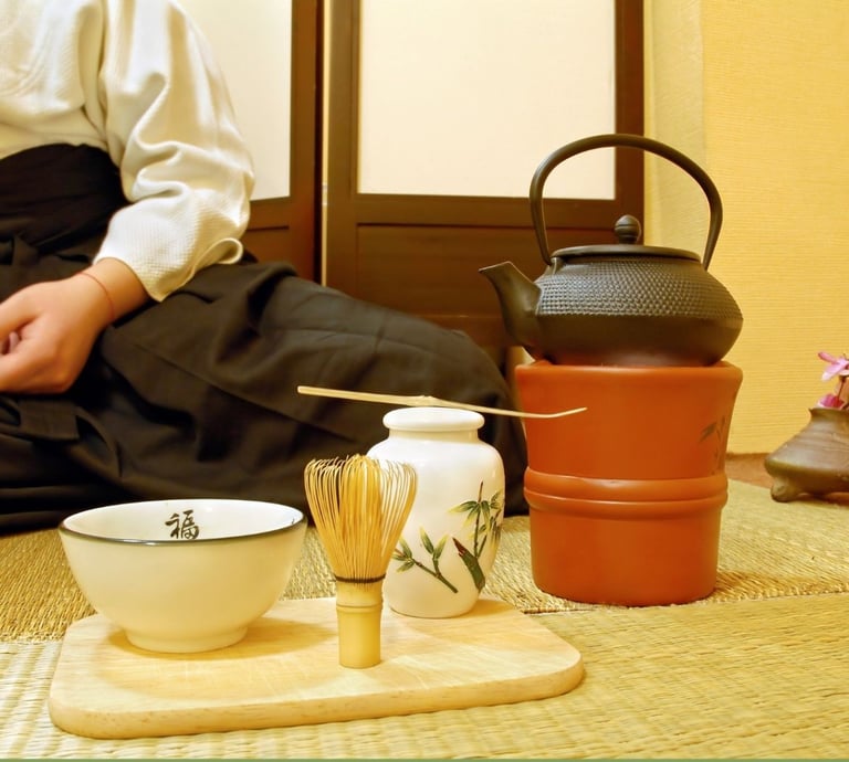 arbatos ceremonija, japoniska arbata, matcha 