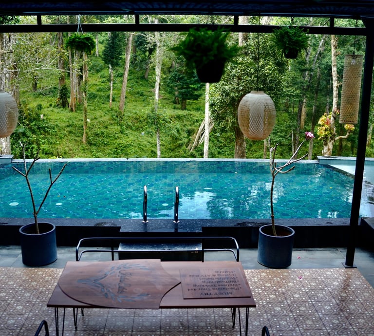 Infinity pool resort 