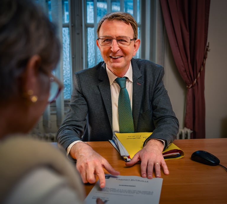 Maitre Butruille, avocat depuis 30 ans à Montmorillon