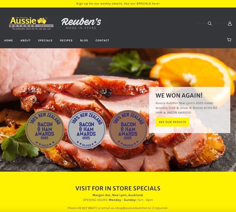 Website design