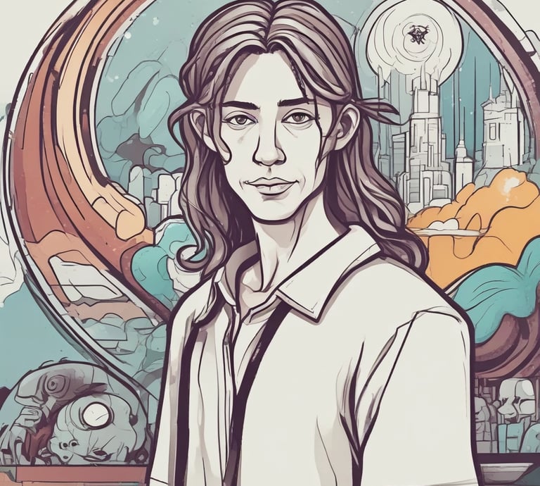 multicolored abstract painting