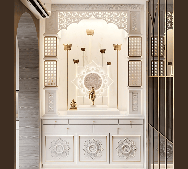 Luxury Corian Temple manufacturer in Kirti Nagar Delhi