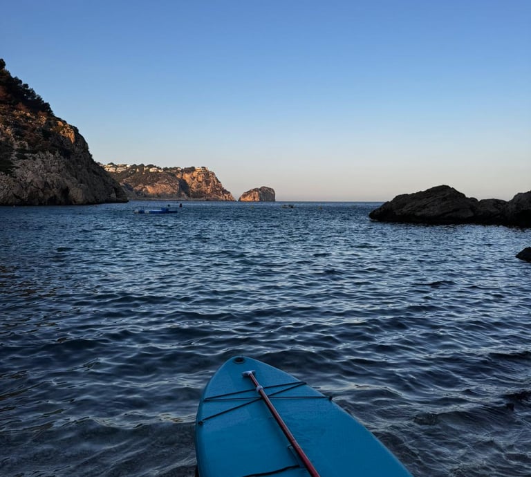 excursion en kayak en javea