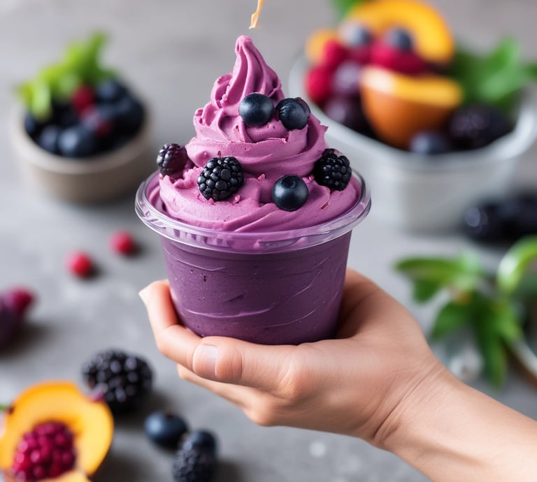 A vibrant spread of colorful, healthy dishes on a wooden table.