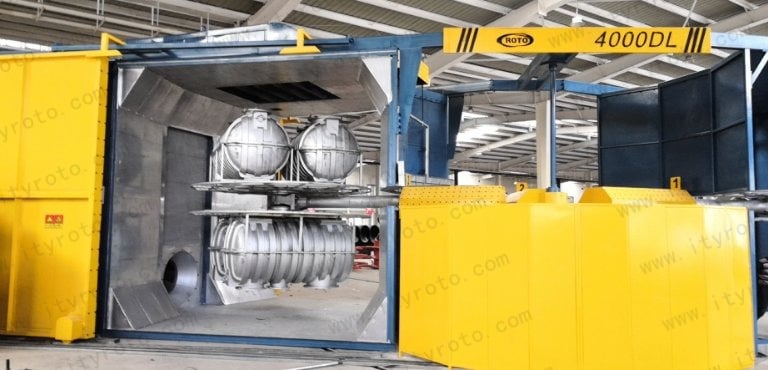 Carousel Rotational Molding Machine