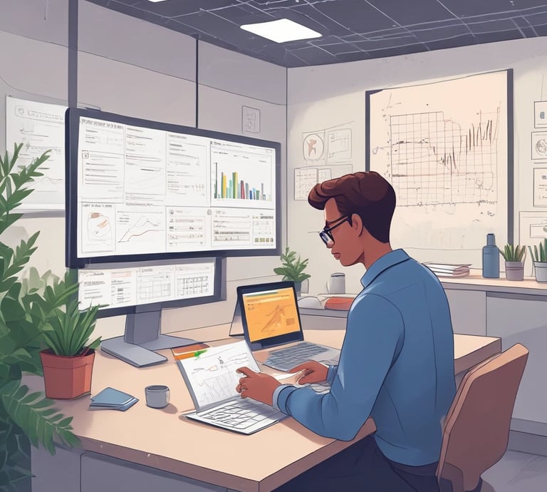 A professional team working on Google My Business optimization.