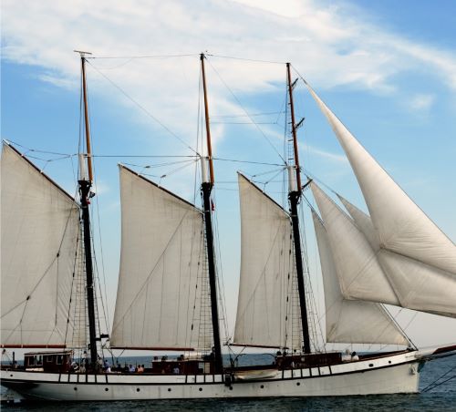 a sailboat sailing on the water