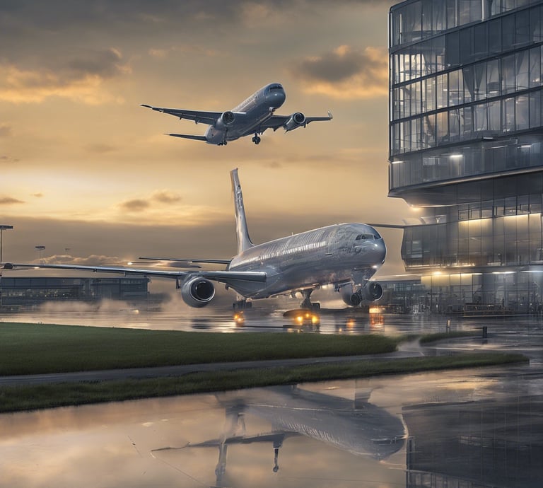 Taxi naar luchthaven