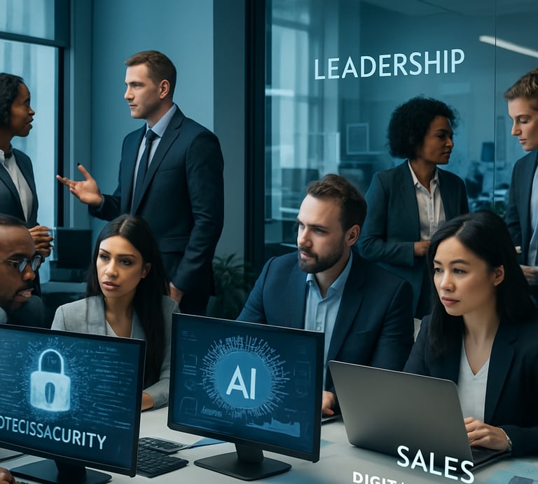 Cursos en línea de ciberseguridad, inteligencia artificial, liderazgo,  competencias digitales y mas
