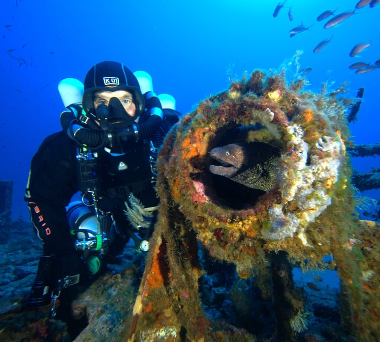 formation rebreather a cavalaire sur revo ccr en normoxic avec atxdiving