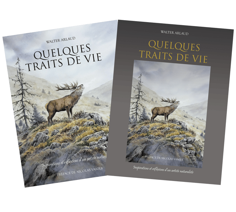Présentation du livre "Quelques traits de vie" de l'artiste animalier Walter Arlaud