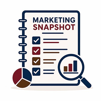An icon representing the Marketing Snapshot document