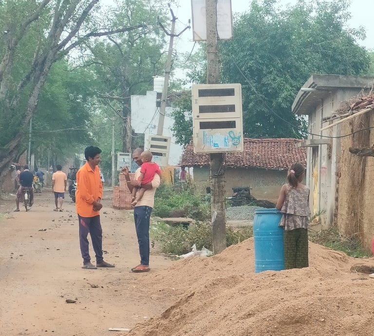 People on the street 