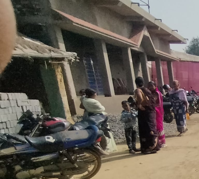 women stand on the street