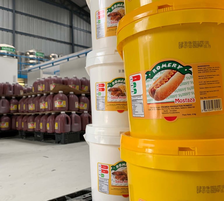 MAYONESA Y MOSTAZA ROMERY