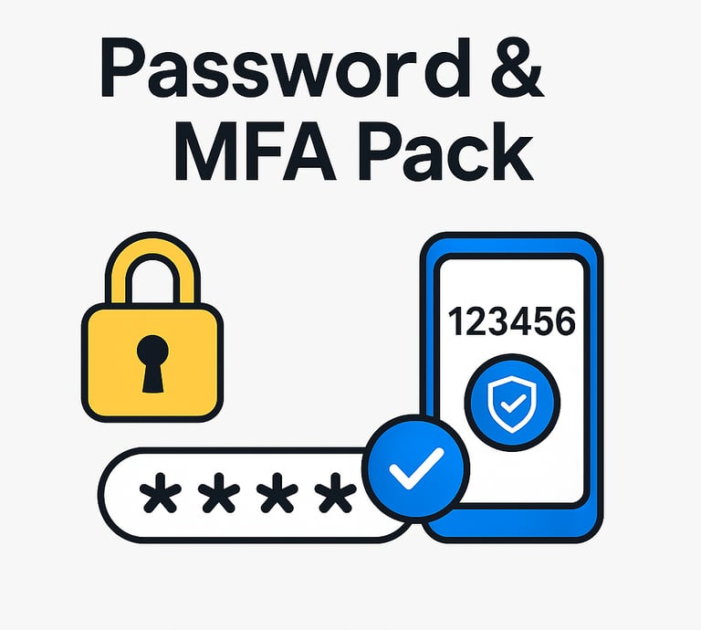 Password and MFA image