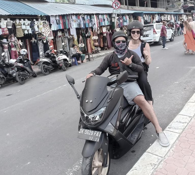 bike ride through countryside