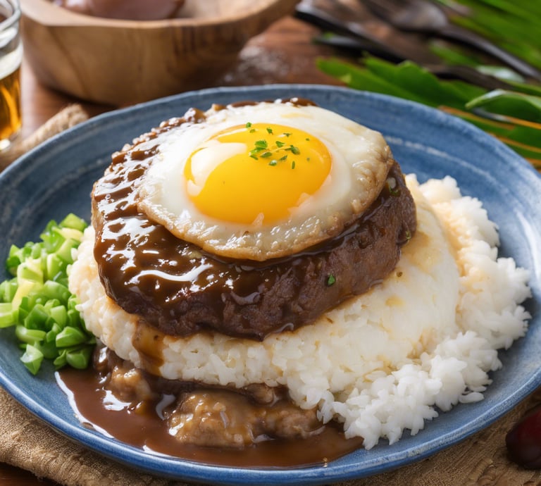 white and blue ceramic plate with white cream