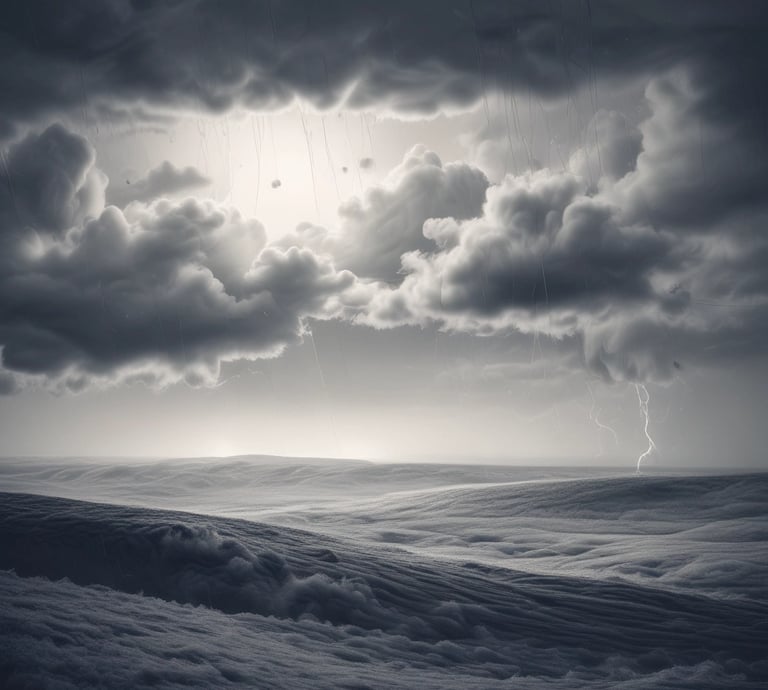 A diverse team collaborating around a laptop, brainstorming ideas in a bright, modern office.