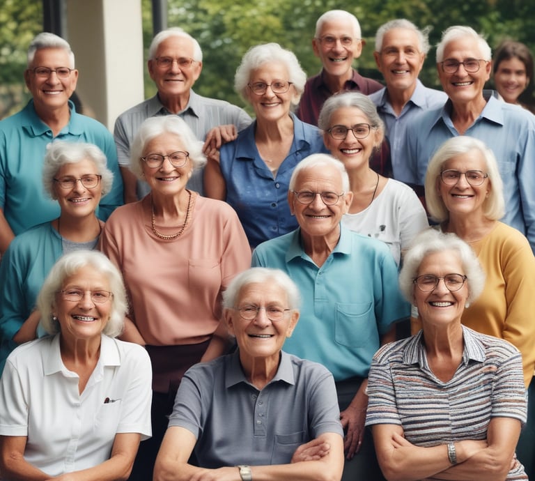 A friendly Hidex team member assisting a family in their home.