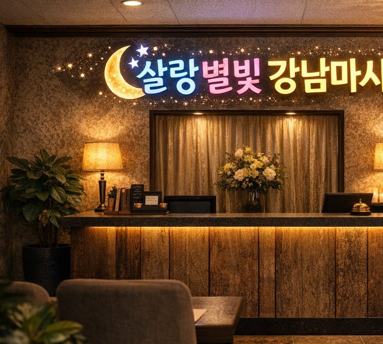 살랑별빛 강남마사지