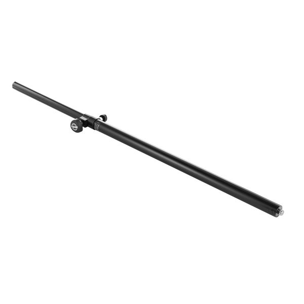 Barra distanciadora regulable K&M 26736 para montar un altavoz sobre un subwoofer