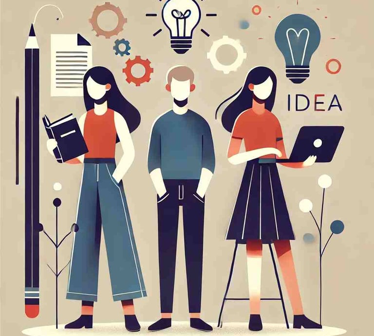 Graphic for impactful Projects, ideas for activism and articulation of Human-AI coevolution