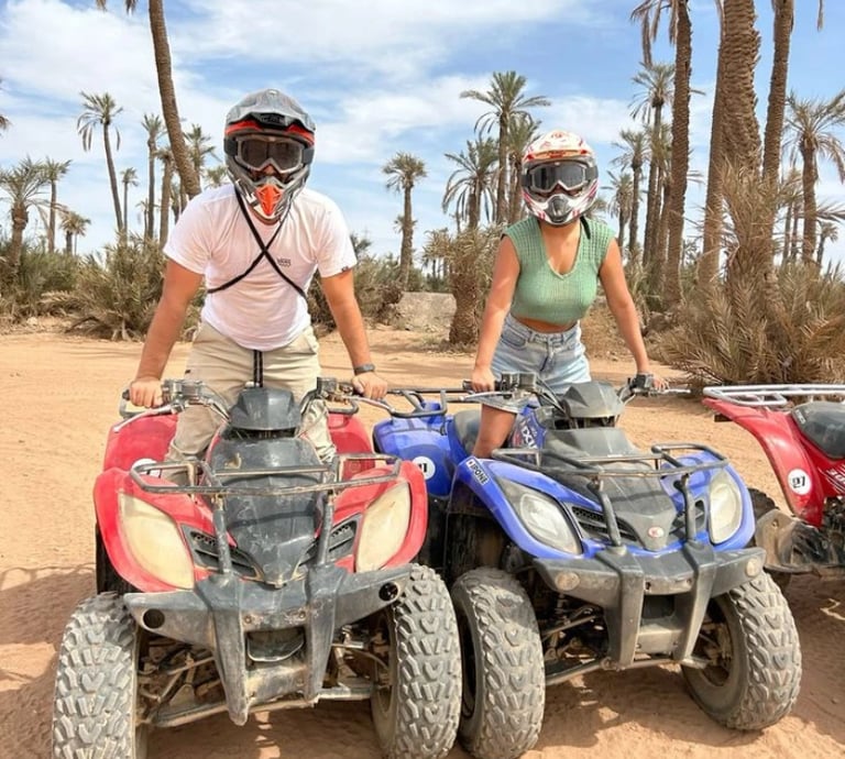 Quad Biking Adventure in Agafay & Marrakech