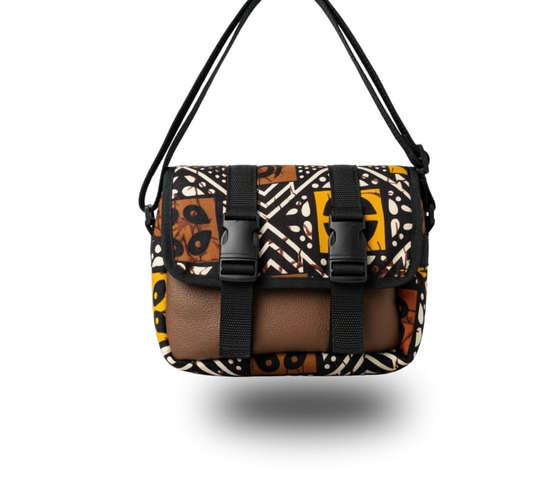 Sacoche style faite en page. Saga swage, saga sorti 