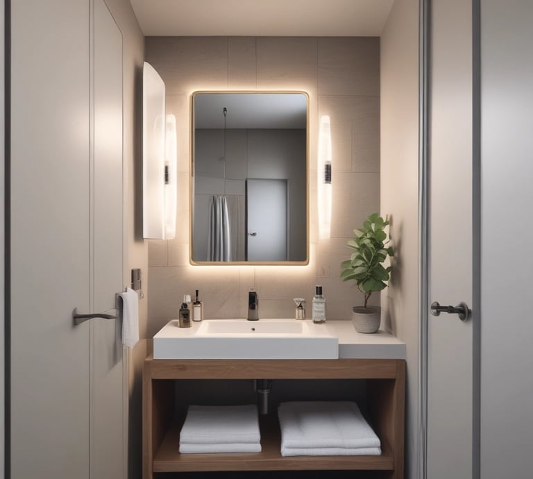 Bright, clean standard hotel room with fresh bedding and tidy furniture.