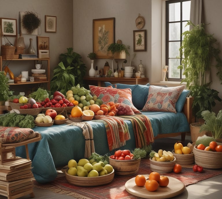 A wooden chair with a modern, angular design is placed against a dark background. The chair appears to have a distinctive, geometric pattern on the backrest and armrests, showcasing intricate craftsmanship in the woodwork.