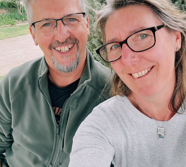 Peter and Nicole - the makers of thirsty Slice