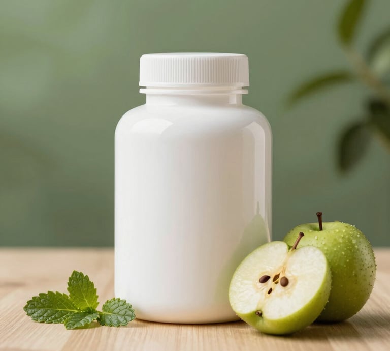 A cozy reading nook with a laptop open to health articles and a cup of herbal tea nearby.