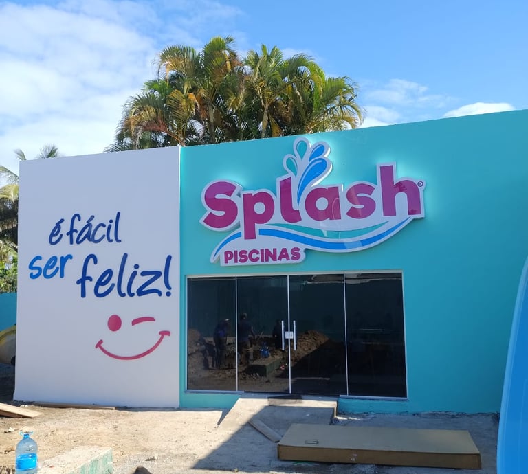 instalação de fachada comercial em acm jacarei sp