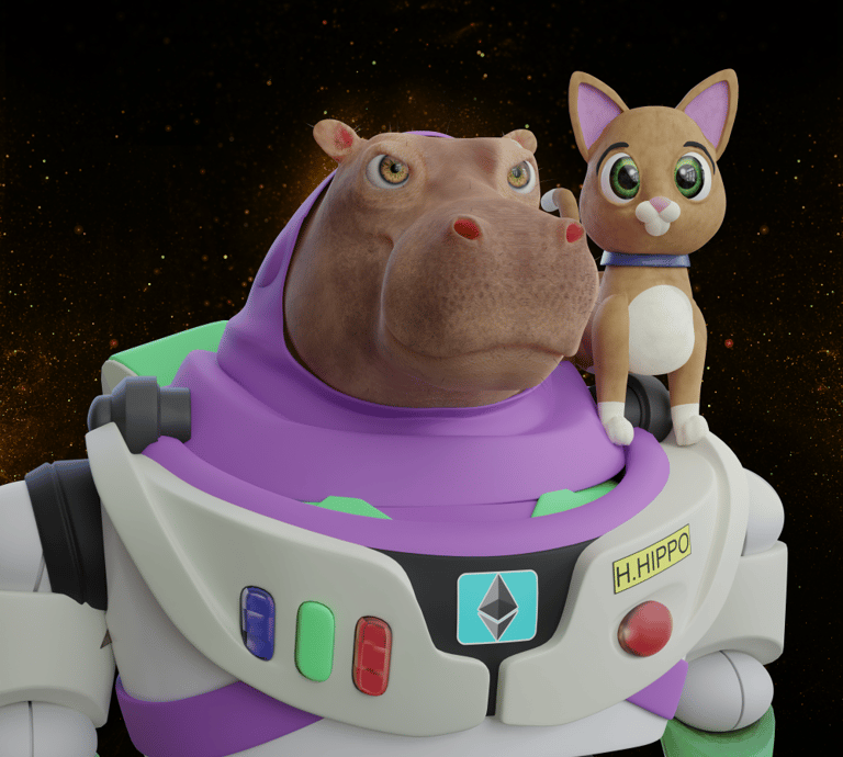 A Hippo dressed as Buzz lightyear Discord Security