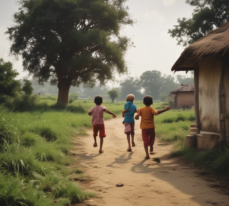 A vibrant image representing Bengali culture and storytelling.