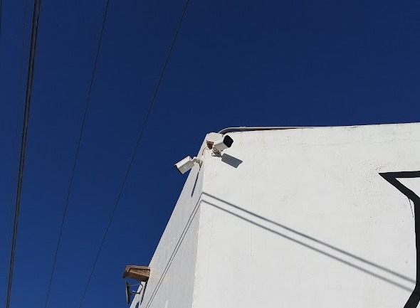 instalacion camaras de seguridad camara hikvision en empresa Los Mochis Sinaloa