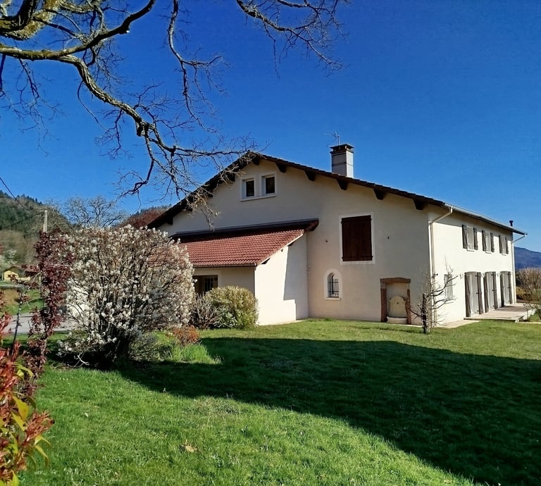 arrière de la maison