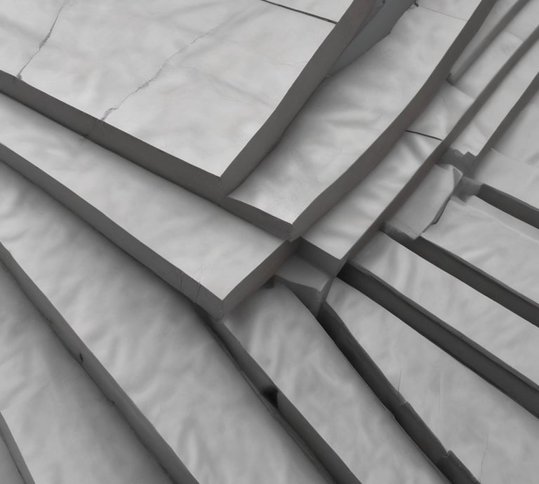 a black and white photo of a cat sitting on a window sill