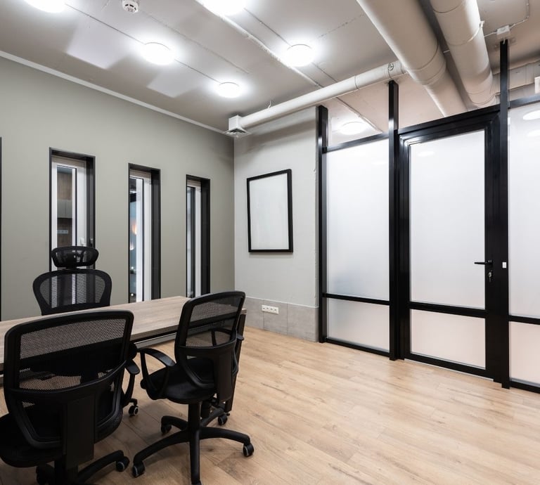 Light construction office fit-out