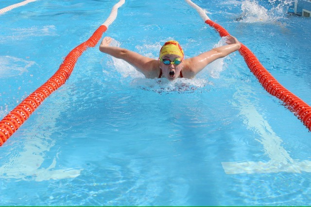 Pool Gala Butterfly Race Winner