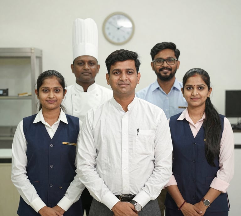 A vibrant team collaborating in a sleek, modern workspace with Zenith Pure branding visible.