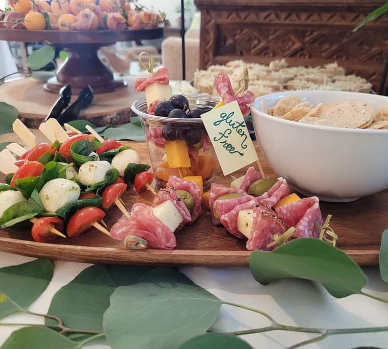 charcuterie board for appetizers