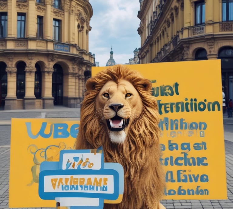 Golden text displaying 'Worldwide Services' is set against a dark, reflective surface, likely part of a vehicle or metallic structure, featuring rivets and a slightly worn texture.