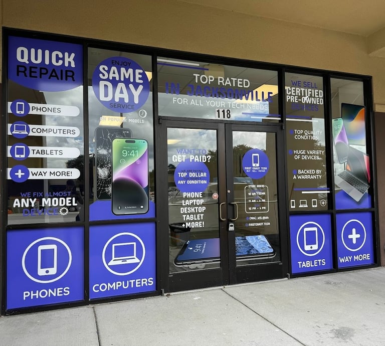 At First Coast Tech, our Wise-certified experts are committed to delivering industry-leading repair