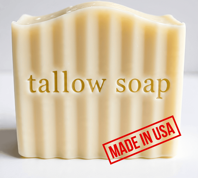 an image of Back2naturalness Tallow Soap for Face and Body