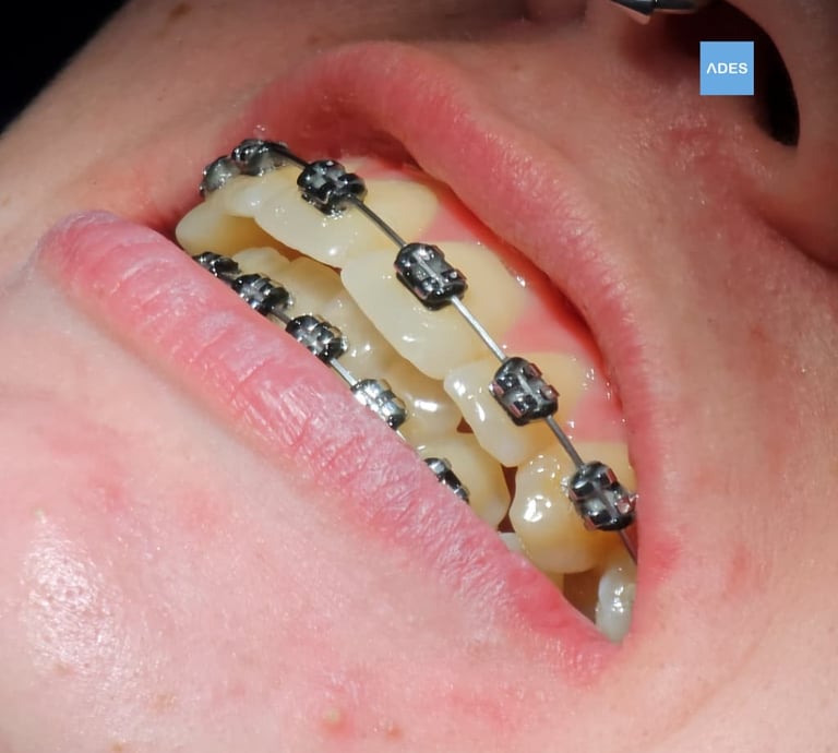 Dentista con equipo de ortodoncia en Badajoz
